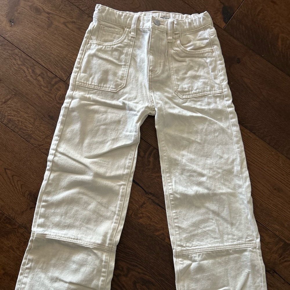 Beige Cargo Pants
